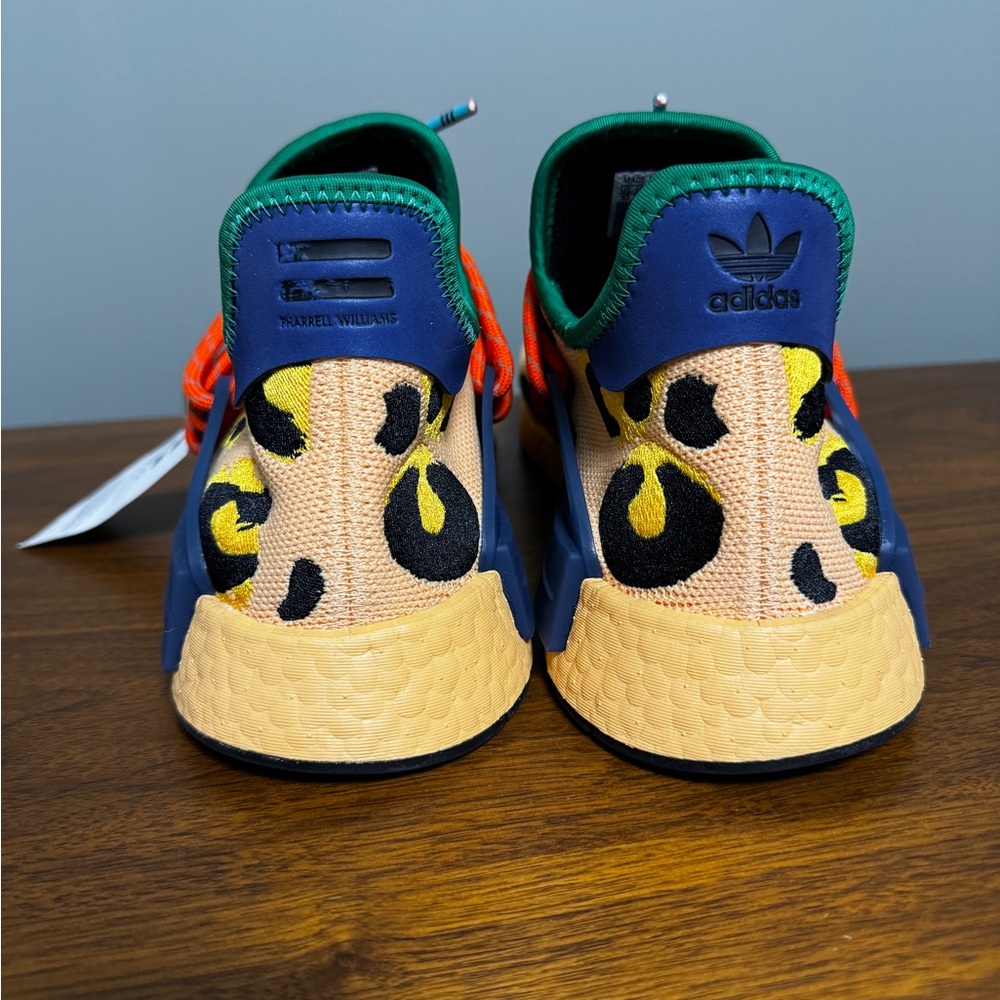 Pharrell x Adidas NMD Hu Animal Print Pulse Amber Sneakers - Picture 10 of 14